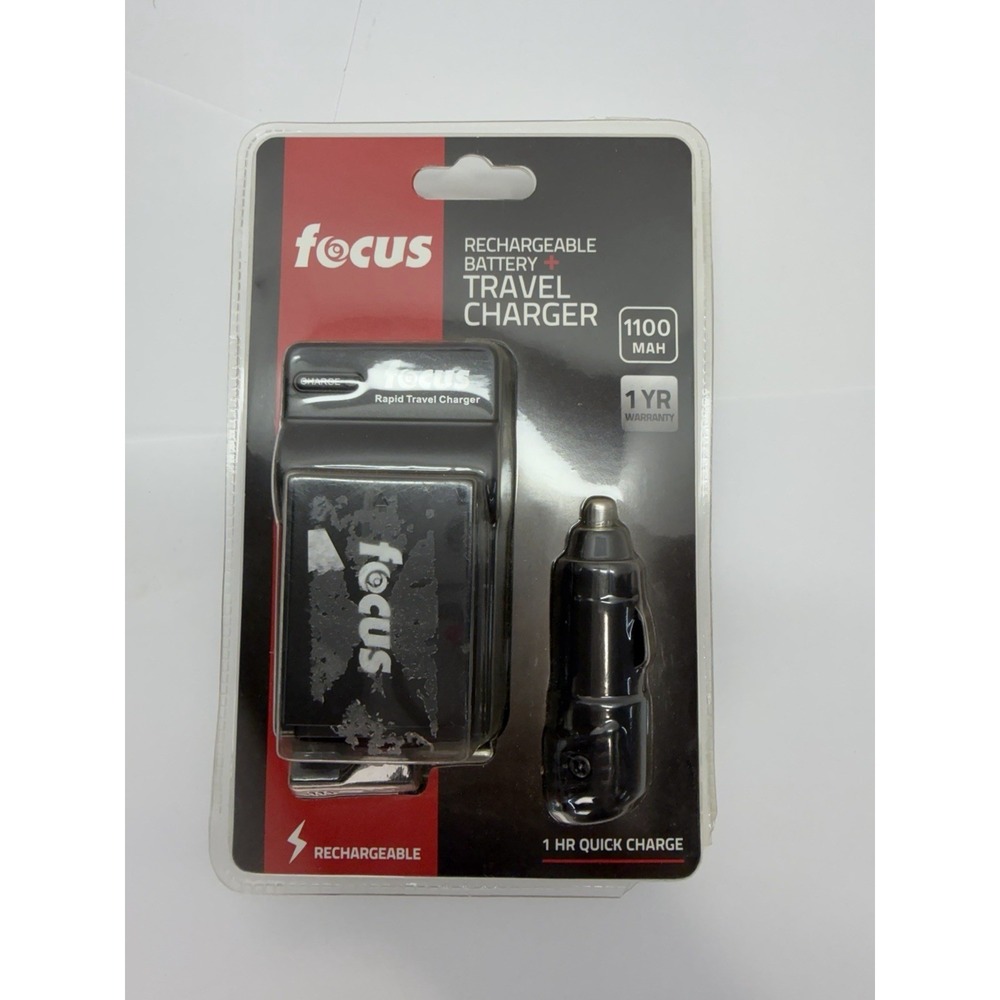 Focus FC-LPE10BC Universal Travel Charger with 1100AH LP-E10 Battery New‎